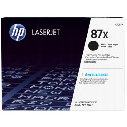 Toner HP 87X Czarny (Black) CF287X Wydajność: 18000 str. M506 M527