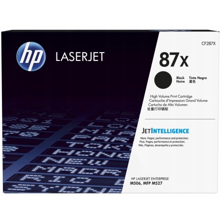 Toner HP 87X Czarny (Black) CF287X Wydajność: 18000 str. M506 M527