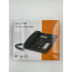 Outlet Telefon przewodowy Alcatel ATL1407525 tryb głośnomówiący czarny OPIS