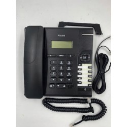 Outlet Telefon przewodowy Alcatel ATL1407525 tryb głośnomówiący czarny OPIS