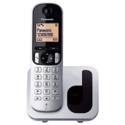 Outlet Telefon bezprzewodowy Panasonic KX-TGC210SPS srebrny