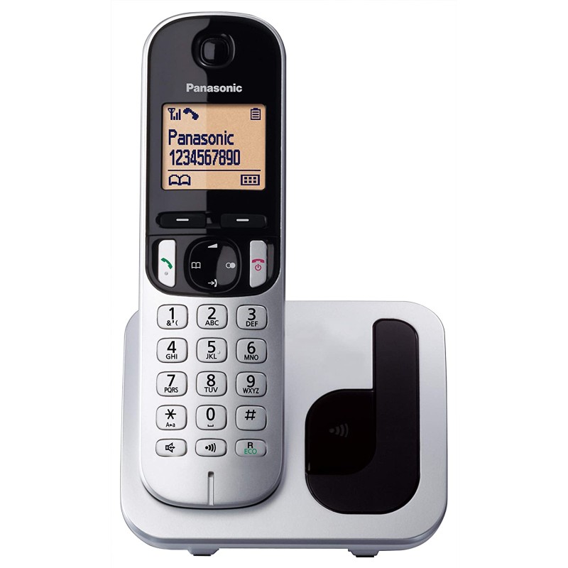 Outlet Telefon bezprzewodowy Panasonic KX-TGC210SPS srebrny Outlet Telefon bezprzewodowy Panasonic KX-TGC210SPS srebrny