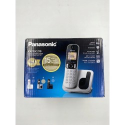 Outlet Telefon bezprzewodowy Panasonic KX-TGC210SPS srebrny