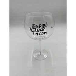 Outlet Szklany kieliszek 700mililitrów (Mr. Wonderful Ball Cup) 8x20x9,5cm