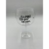 Outlet Szklany kieliszek 700mililitrów (Mr. Wonderful Ball Cup) 8x20x9,5cm