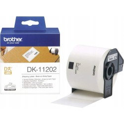 Outlet BROTHER Rolka etykiet biała standardowa wydajność BROTHER 62 x 100mm