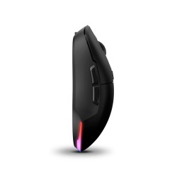 Outlet KROM KOMET Bezprzewodowa mysz do gier RGB 2400 dpi USB Radio 2.4 Ghz