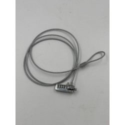 Przenośny kabel antykradzieżowy do laptopa 4-cyfrowa blokada na hasło