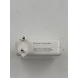USZKODZONY Zasilacz Apple moc 87W A1719 wtyk USB-C napięcie 20,2 V OPIS