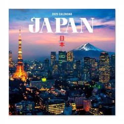 Outlet Grupo Erik Wall Calendar 2025 - Japan | 12" x 12" Square Calendar
