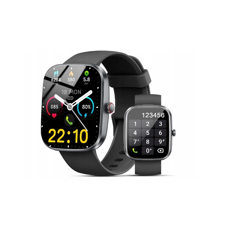 Outlet Smartwatch Kuizil T70 czarny ekran HD 9,1cala wodoodporny bluetooth