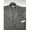 Outlet AMAZON ESSENTIALS szlafrok męski szary do kolan rozmiar M/L