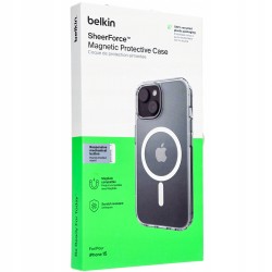 Outlet Plecki Belkin do Apple iPhone 15 bezbarwny pochłanianie wstrząsów