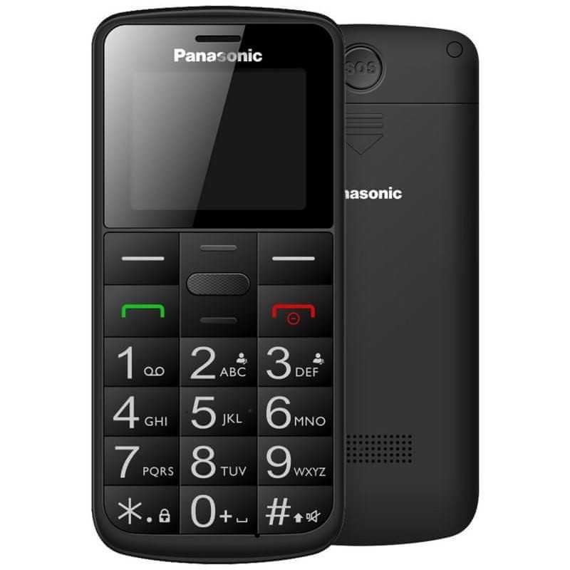Outlet Telefon komórkowy Panasonic KX-TU110 32 MB / 512 MB 2G czarny