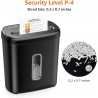 Outlet Amazon Basics Niszczarka do papieru C276-EU pojemność 15 l 4 tryby