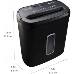 Outlet Amazon Basics Niszczarka do papieru C276-EU pojemność 15 l 4 tryby