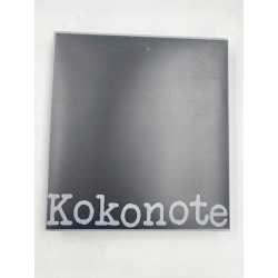 Dziennik Kokonote Misty Gray 2024-2025 Planer biurkowy 8,3x 9,8cala 21x25cm