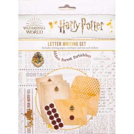Outlet Zestaw plastyczny Harry Potter 20 kartek 10 naklejek i kopert OPIS
