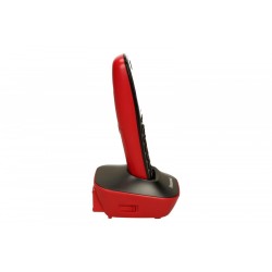 Outlet Telefon bezprzewodowy Panasonic KX-TG1611PDR zasięg 30 m