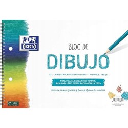 Outlet OXFORD A4+ szkicownik miękka okładka 20 arkuszy 130g OPIS