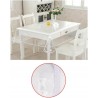 OUTLET PRZEZROCZYSTY PROSTOKĄTNY OBRUS Z PVC (140 X 120 CM) OPIS