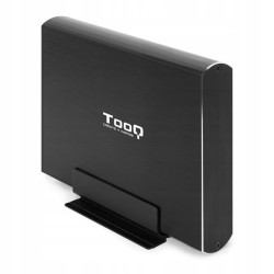 Outlet Pokrowiec na Dysk Twardy TooQ TQE-3531B USB 3.0 Czarny 3,5" cali