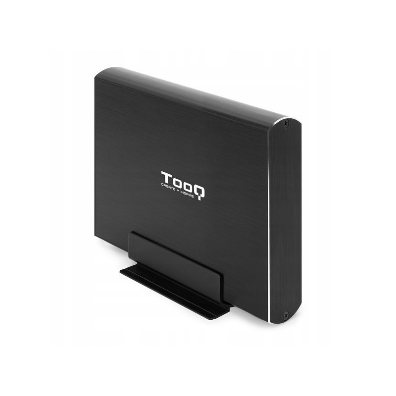 Outlet Pokrowiec na Dysk Twardy TooQ TQE-3531B USB 3.0 Czarny 3,5" cali