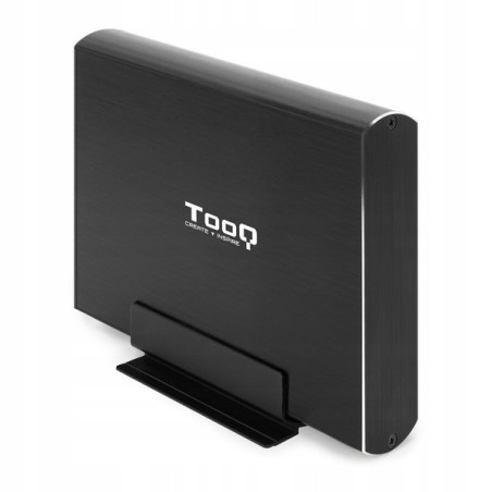 Outlet Pokrowiec na Dysk Twardy TooQ TQE-3531B USB 3.0 Czarny 3,5" cali