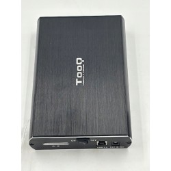 Outlet Pokrowiec na Dysk Twardy TooQ TQE-3531B USB 3.0 Czarny 3,5" cali