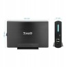 Outlet Pokrowiec na Dysk Twardy TooQ TQE-3531B USB 3.0 Czarny 3,5" cali