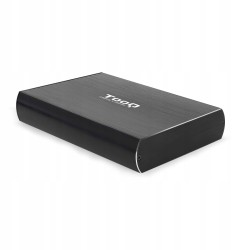 Outlet Pokrowiec na Dysk Twardy TooQ TQE-3531B USB 3.0 Czarny 3,5" cali