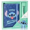 Outlet Lilo i Stitch dziennik z gumką i długopisem Disney 22cm x 14 cm