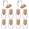 Outlet Fenglangrong pendrive drewno w szkle 9 sztuk 256MB USB + 5 smyczy