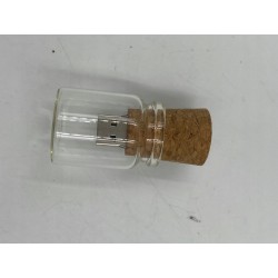 Outlet Fenglangrong pendrive drewno w szkle 9 sztuk 256MB USB + 5 smyczy