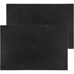 Grube Wytrzymałe Maty PVC na Blat Akcesoria do Pubu 45 x 30 x 0,6 cm2szt