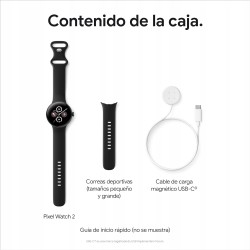 Outlet Smartwatch Google Zegarek pikseli 2 czarny