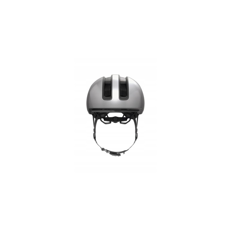 Outlet Kask rowerowy Abus Hud-Y gleam silver M 54-58cm