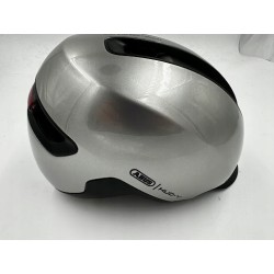 Outlet Kask rowerowy Abus Hud-Y gleam silver M 54-58cm