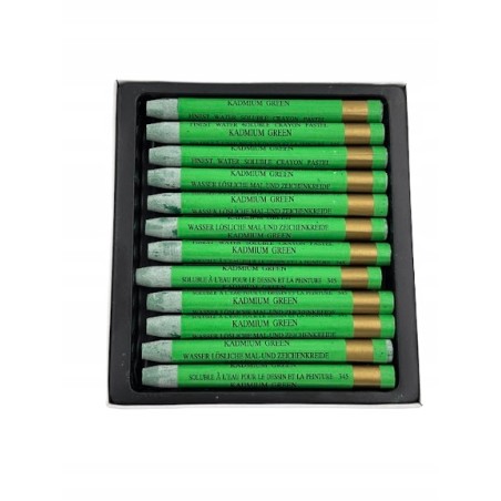 Outlet KREDKI GALLERY AQUARELLE 12 SZTUK akwarele odcień Kadmium green
