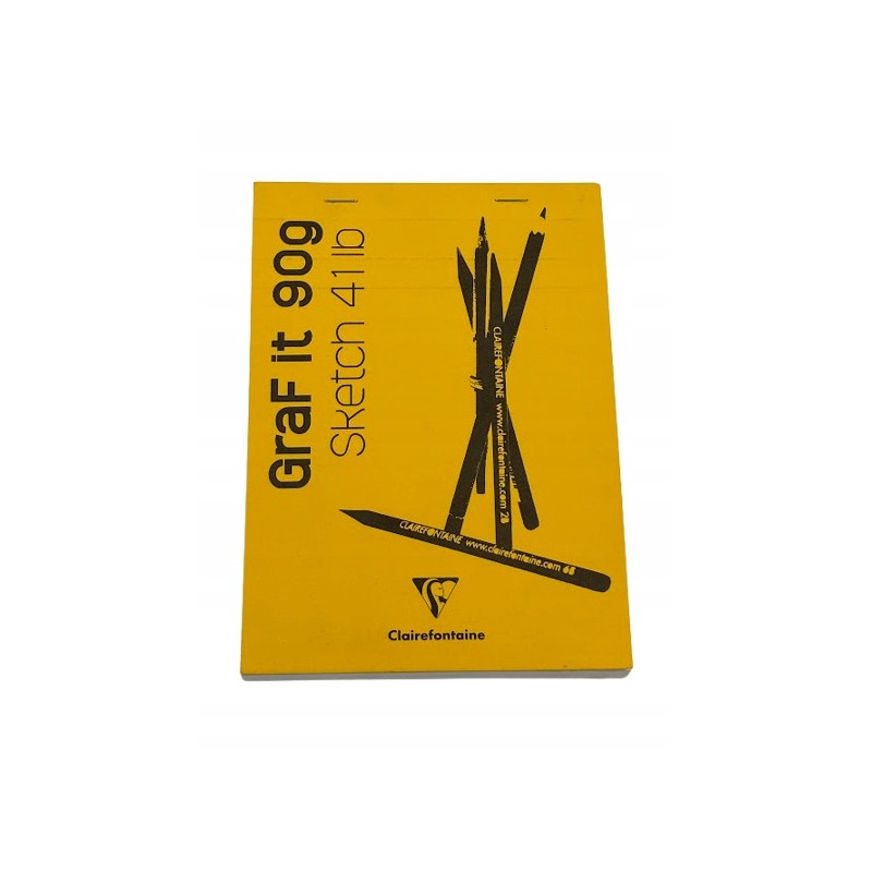 Outlet Szkicownik Clirefontaine GraF it 90g Sketch 41lb 160kartek 14,8x21cm Outlet Szkicownik Clirefontaine GraF it 90g Sketch 41lb 160kartek 14,8x21cm