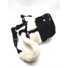 Kaganiec dla konia Teddy Fleece Covalliero Cob łatwa instalacja size C