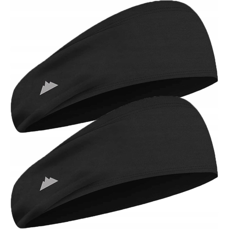 Outlet 2 x sportowa opaska na głowę dla mężczyzn szer 10 cm uniwersalny Outlet 2 x sportowa opaska na głowę dla mężczyzn szer 10 cm uniwersalny