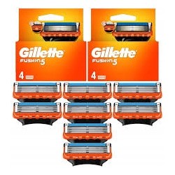 Oultlet Ostrza do golenia Gillette Fusion5 dla mężczyzn - 16 sztuk