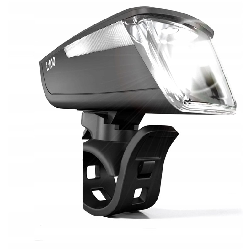 Outlet Lampka rowerowa przednia dioda LED Velmia L100 16D220 8h czasu pracy