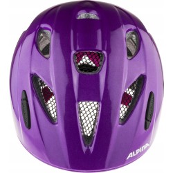 Kask rowerowy dziecięcy Alpina Ximo Flash berry gloss 47-51 cm LED