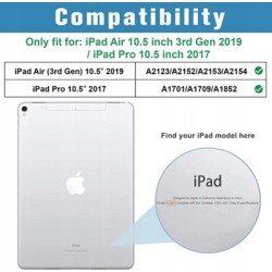 Etui z klapką PROCASE do Apple iPAD AIR różowy