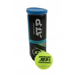 Outlet Piłka tenisowa średniodystansowa Dunlop ATP Championship 3 szt. OPIS
