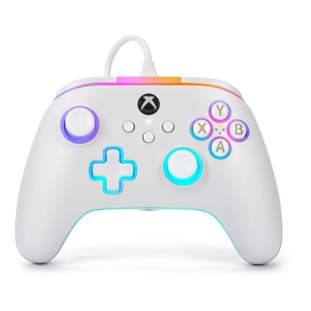 Outlet PowerA PC/XS Pad Advantage Lumectra biały i taśma LED RGB OPIS