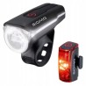 Outlet Oświetlenie rowerowe Sigma Sport Aura 60 i Infinity 60 lm 3 tryby