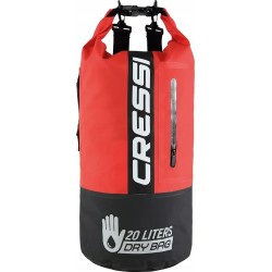 Outlet Torba Cressi wodoodporna 962021 czerwona 20 litrów wygodna OPIS